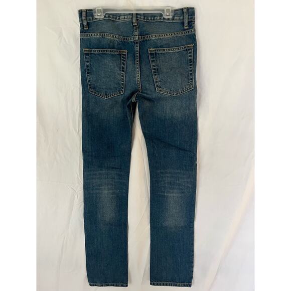 Gap Kids Skinny Fit jeans, boys size 16R Mild Distress Wash - Picture 2 of 6